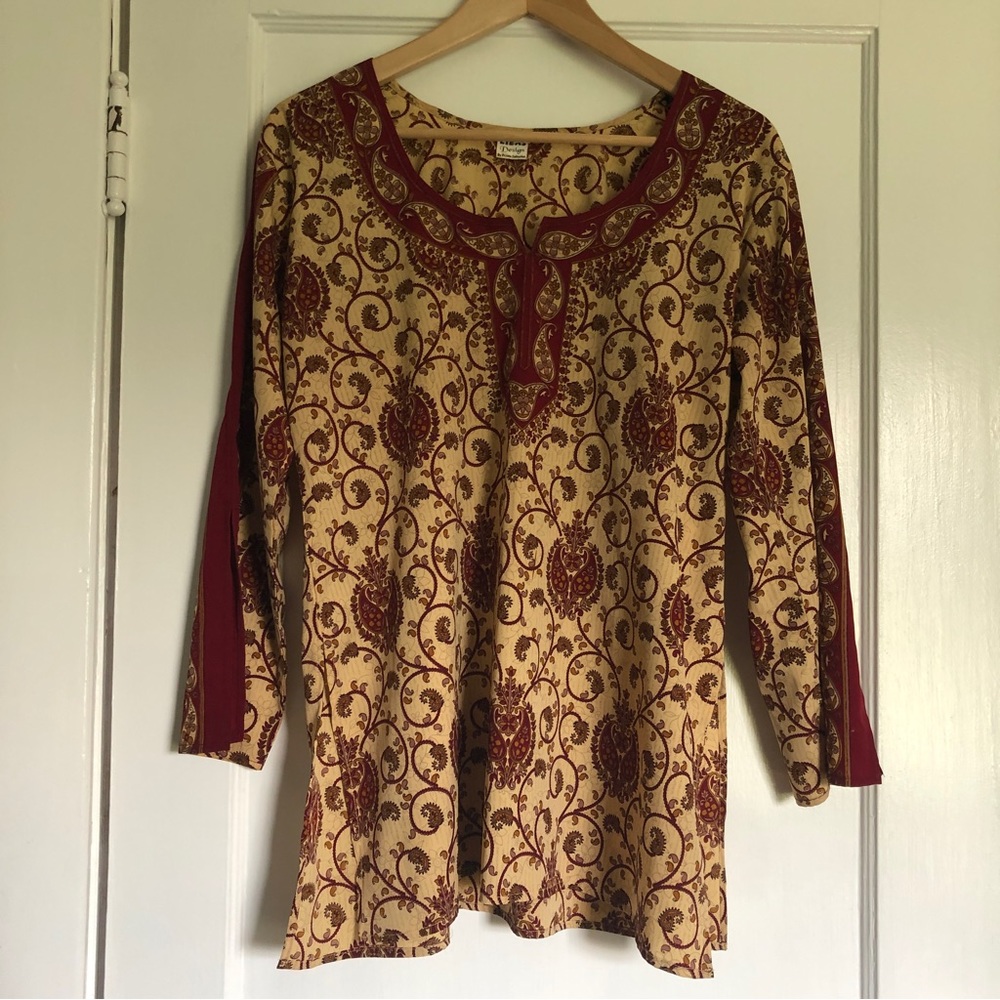 NWOT Sill Shirt made in India